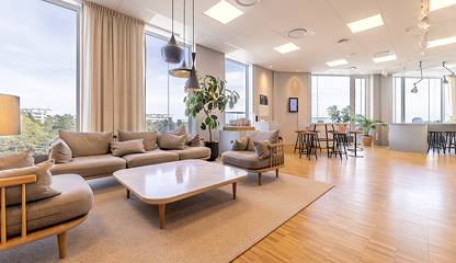 Bild från liknande lokal i huset Golfvägen 2