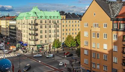 Utsikt Götgatan/Ringvägen Ringvägen 100
