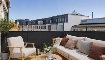 Takterrass Baltzarsgatan 25