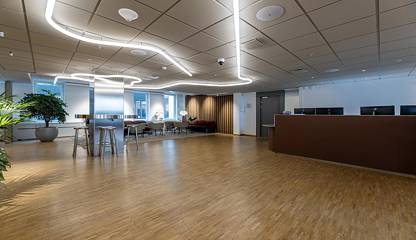 Reception med externzon Sveavägen 20