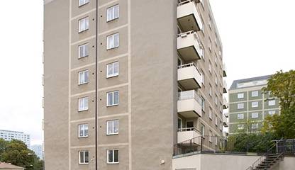 Gård och fasad Södra Långgatan 25