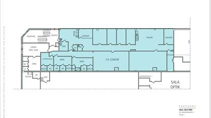 Planritning Ledig lokal, Stora Torget 6, Sala centrum, Sala