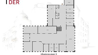 Planritningar Ledig lokal, Kåsatorpsvägen 5, Skövde