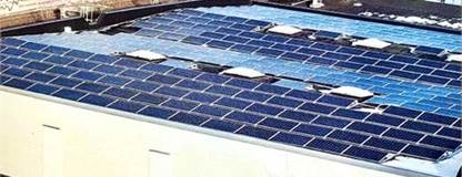 Solceller på hela taket