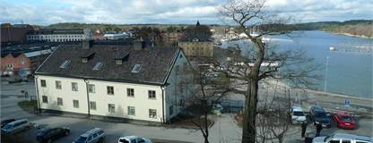 Vy mot huset Algatan 1