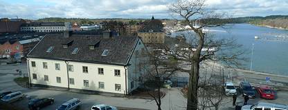 Vy mot huset Algatan 1