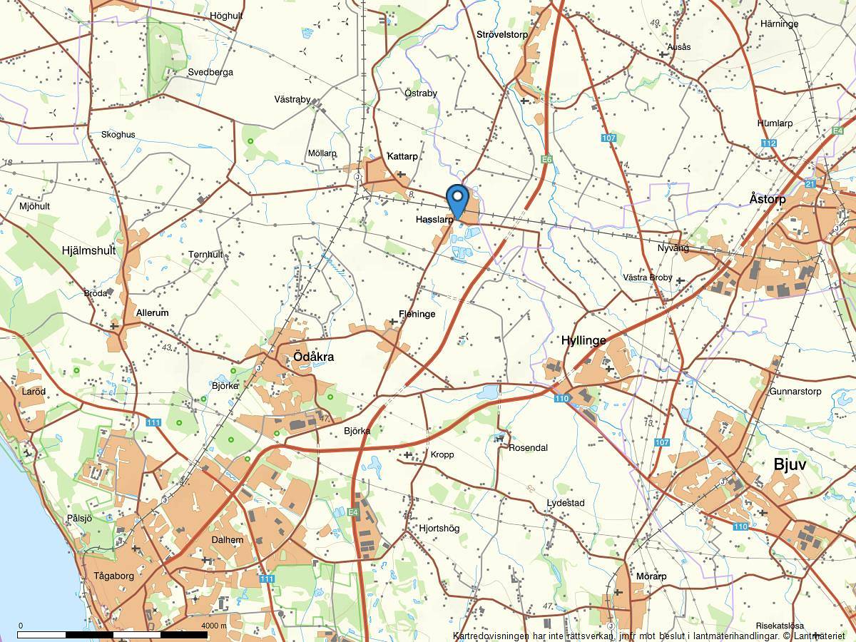 Västkustvägen 42, Helsingborg-Hasslarp