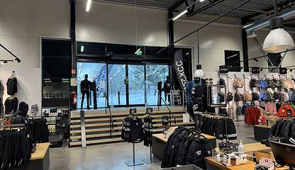 Huvudentré butik Sanatoriebacken 8A