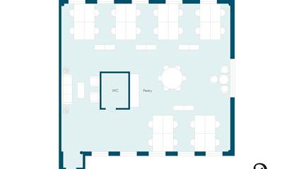 Planskiss förslag Risbergsgatan 4