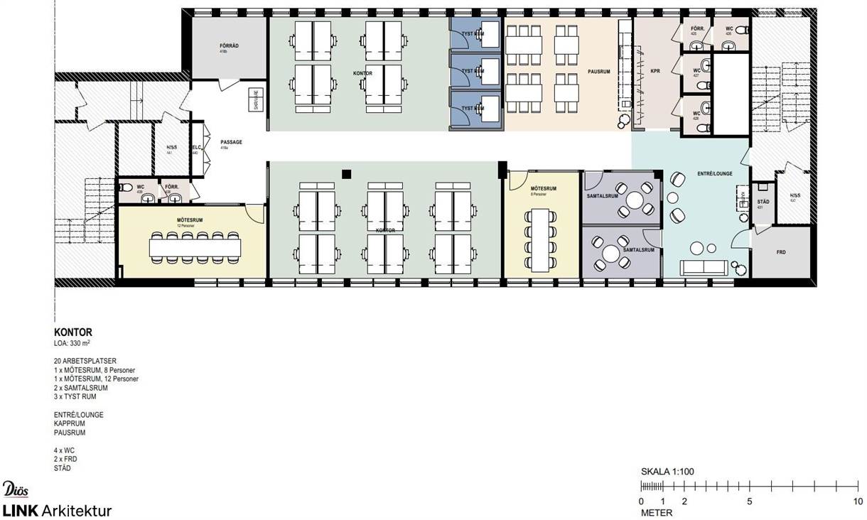 Storgatan 38, Centrum