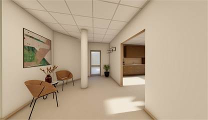 Visionsbild: Entré/Lounge Kanalgatan 46 B