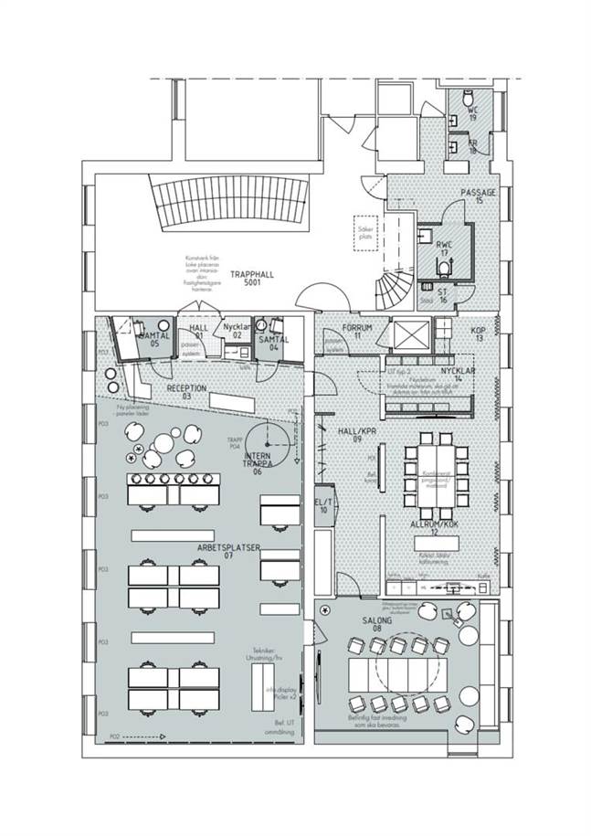 Storgatan 41 C, Centrum