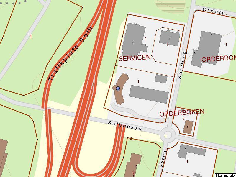 Servicegatan 1, Solbacken