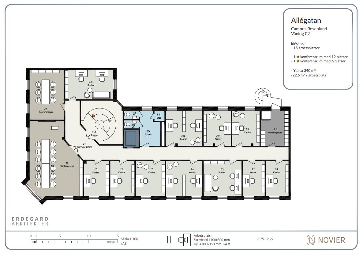 Skolgatan 2, Centrum