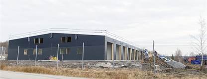 Nybyggda industrifastigheter i Sävelund
