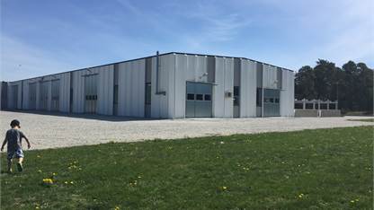 Fastigheten utifrån Ledig lokal, Mattshagevägen 7, Klintehamn, Gotland