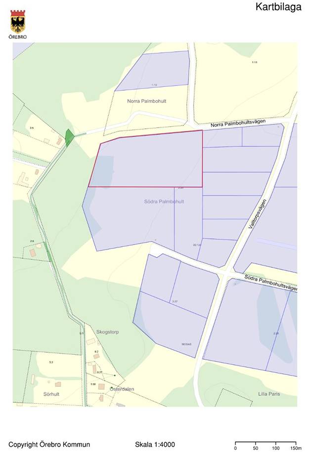 Norra Palmbohultvägen 5, Berglunda