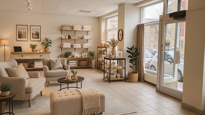 Exempelmöblering Ledig lokal, Bredgatan 6, Trossö, Karlskrona