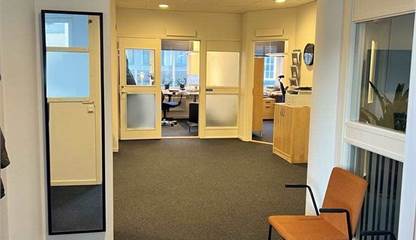 Lokalen från entré Storgatsbacken 18 C