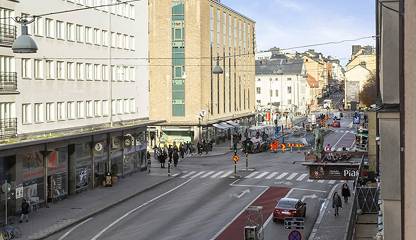 Vy från fönster Götgatan 61 A