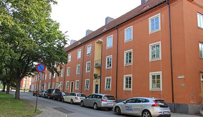 Gatuvy Hagstorpsgatan 15