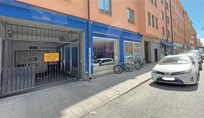 Lokalen från utsidan Roslagsgatan 38