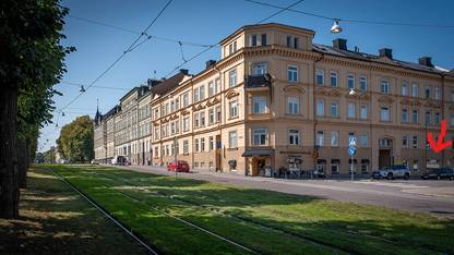 Lokalen belägen vid den röda pilen Ledig lokal, Åbygatan 1, Innerstaden - Norrköping, Norrköping