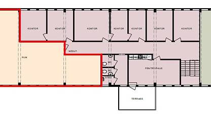 Lokalens utformning Verkstadsgatan 10