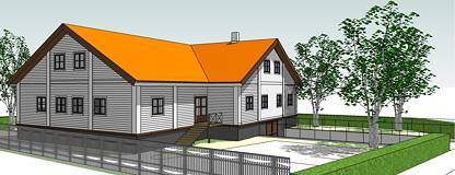 Idéskiss Friluftsvägen 5