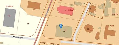 Fastighetskarta Friluftsvägen 5