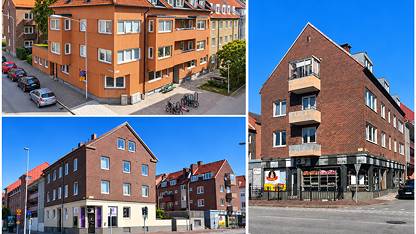 Fastighet till salu, Bostadsportfölj med tre fastig, Helsingborg