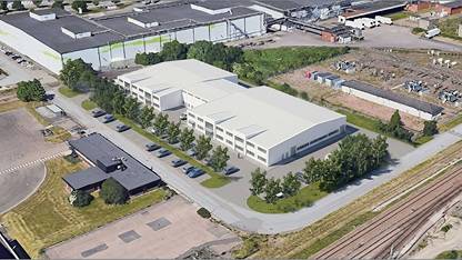 exteriör Ledig lokal, Elektrogatan 7, Helsingborg