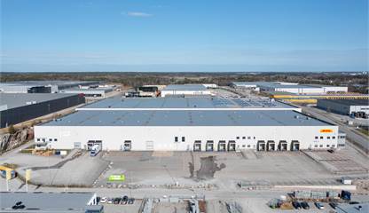 Drönarbild Metallvägen 38