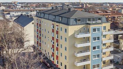 Fasad Ledig lokal, Careliigatan 9B, Eskilstuna