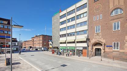 Fasad Ledig lokal, Fristadstorget 4, Centrum, Eskilstuna