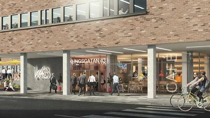 Exteriörbild Huvudentré Ledig lokal, Kungsgatan 43, Centrum, Eskilstuna