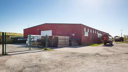 Fasad Ledig lokal, Gamla Hamnvägen 21, Köping