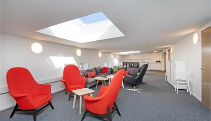 Gemensam lounge Norra Ringvägen 36