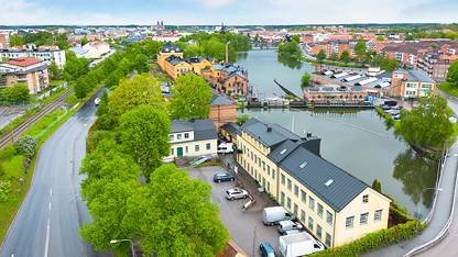 Flygbild Ledig lokal, Kyrkogatan 17, Tunafors, Eskilstuna