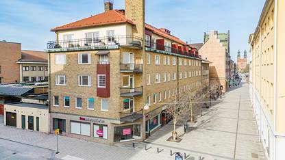 Fasad Ledig lokal, Alva Myrdals Gata 4, Centrum, Eskilstuna