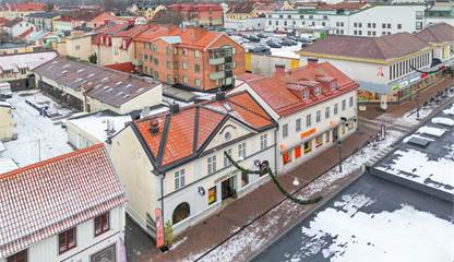 Drönarbild Västra Storgatan 9