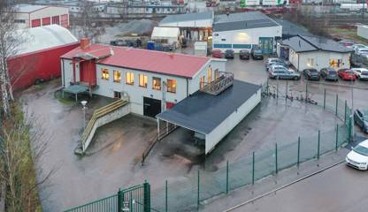 Inhägnat område Navigatörgatan 10