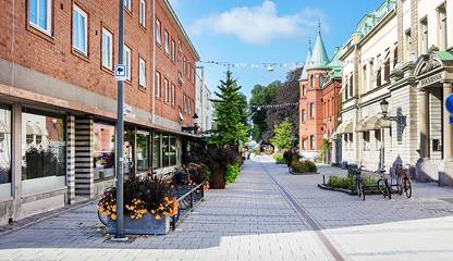 Närliggande gågata S:t Annegatan 3