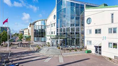 Entré Ledig lokal, Lagergrens gata 2, Inre hamn, Karlstad