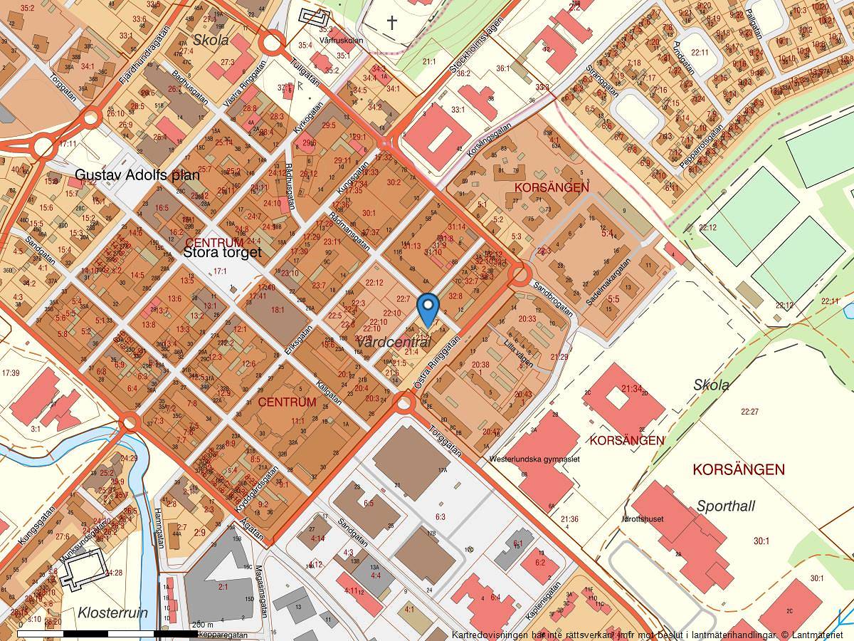 Kryddgårdsgatan 13, Centrum