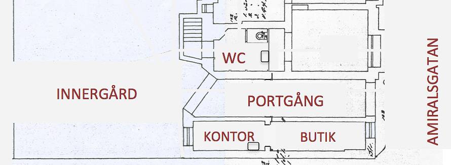 Amiralsgatan 9, Centrum