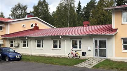 Fasad_sommar Ledig lokal, Formvägen 16, Ersboda, Umeå