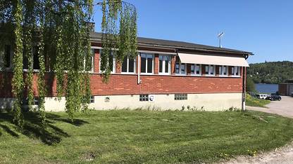 Fasad Ledig lokal, Johannedalsvägen 65, Johannedals Industriområde, Sundsvall