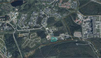 Flygfoto översikt Linköpingsvägen 8