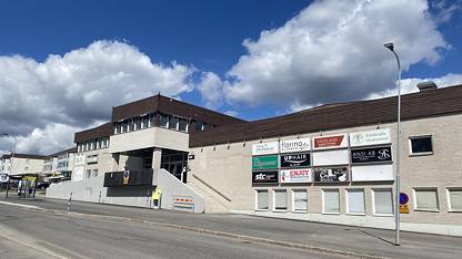 Fasad Ledig lokal, Bäckebovägen 12, Bosvedjan, Sundsvall